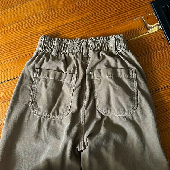 Brown Corduroy Straight Leg Pants - Picture 4 of 4